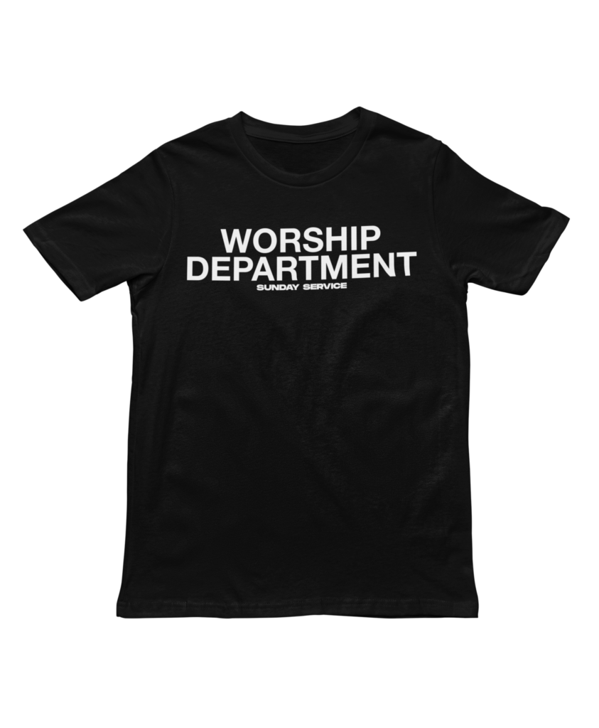 Worship Department Sunday Service Tee